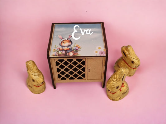 Personalised Mini Bunny Hutch (Various Designs)